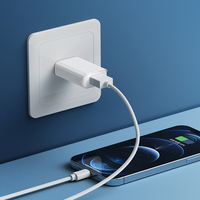 Chargeur de téléphone Schitec Light 5V 1 USB, adaptateur mural sûr, prise US, grandes ventes pour iPhone, Huawei, Samsung