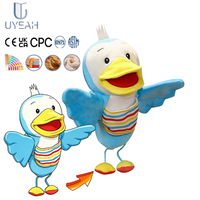 Uyeah OEM/ODM Faible MOQ Usine de Conception Personnalisée Mignonne Poupée en Peluche Oiseau Volant Cadeau Jouet en Peluche Doux Personnalisé avec Ailes