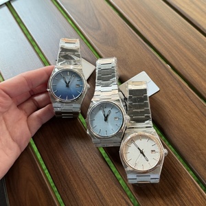 Montre mécanique à quartz de luxe étanche en acier inoxydable 316L avec cristal saphir style PRX T137 - Product Image 2