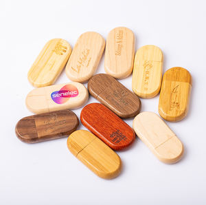 Meilleure vente Boîte en bois Usb 8 Go en bois avec logo gravé personnalisé 32 Go 64 Go Clé USB en bois - Product Image 2