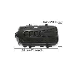 마른 탄소 섬유 C8 자동차 후드 엔진 커버 시보레 코르벳 C8 <span class=keywords><strong>2</strong></span> 도어 Targa 탑 쿠페 2020-2021 흡기 트림 - Product Image 6