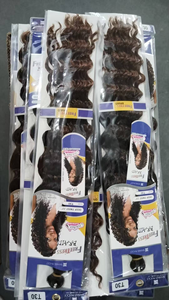 BELEZA 2 #   Tresses synthétiques Deep Wave pour crochet, pack original Freetress Passion Twist, cheveux à tresser - Product Image 2