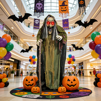 Nouvelle Animatronique d'Halloween Horreur Sorcière Effrayante de 63 pouces pour Maison Hantée Intérieure 2026
