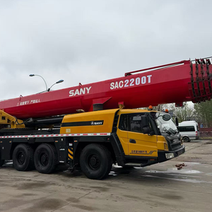 Grúa Todoterreno SANY SAC2200T Usada, 220 Toneladas, Pluma Principal de 73m, Pluma Auxiliar de 28m, Motor Doble Mercedes - Product Image 4