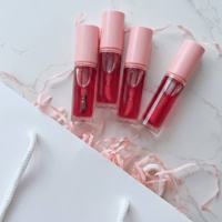 Gloss à lèvres liquide, tube de brillant à lèvres, huile à lèvres, haute transparence, brillant, portable, longue tenue, hydratant, waterproof