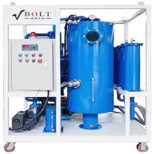 vacuum water impurities remove oil purifier waste lubricant oil filtering machine
