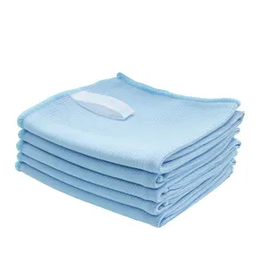 Manufacturer Custom Print glass cloth microfiber dish towels Strong Stain Removal polishing wipes