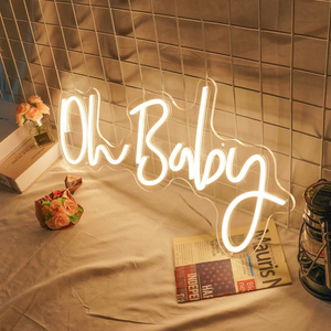 ป้ายไฟนีออนสว่าง8W พร้อมแถบไฟ LED สัญลักษณ์นีออนสำหรับไอศกรีมสำหรับเด็กผู้หญิงเด็กผู้ชายตามสั่ง - Product Image 4