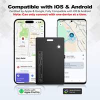 Localizador Inteligente Ultrafino Antipérdida para Objetos, Resistente al Agua IP6X, para el Cuidado de Personas Mayores, Uso Diario