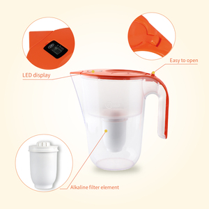 Pichet à eau manuel Coolway OEM/ODM avec filtre alcalin PH, capacité de 3,2 L, durée de vie du filtre de 60 jours - Product Image 6
