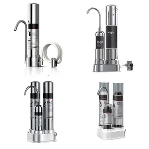 china cartridge filter 3 stages mineral faucet uf water filter system portable taiwan stainless steel counter top water filter