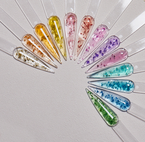 Gel de Uñas Luminoso UV con Flores Secas <span class=keywords><strong>Naturales</strong></span>, Certificado, Marca Privada OEM/ODM, Gel de Uñas Poly Fairy - Product Image 5