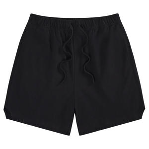 Ropa de calle para hombre, pantalones cortos de gimnasio, ajuste de gran tamaño, algodón de rizo francés, marca personalizada, ropa atlética de color sólido - Product Image 1