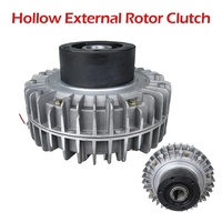 Embrayage à rotor externe creux industriel pour la synchronisation de la vitesse du cylindre et l'arrêt du démarrage en douceur.