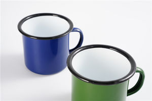 गर्म बिकने वाला सस्ता तामचीनी कप कप 330 मिलीलीटर तामचीनी मापने वाला कप - Product Image 4