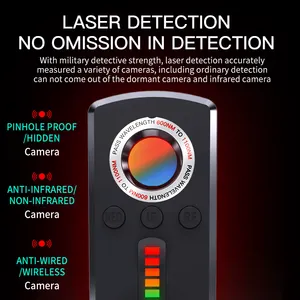 Rilevatore di telecamere spia di rilevamento intelligente GS40 rilevatore di telecamere nascoste Wireless Anti-spia