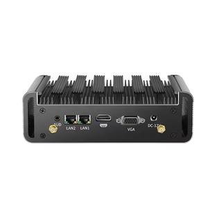 Lüfterloser Industrie-Mini-PC 4./5. Generation Core I5/i7-4200U/5200U/4500U/5500U Dual LAN <span class=keywords><strong>2</strong></span> Serielle COM-Anschlüsse HD VGA Automatisierungs-Gateway - Product Image 2
