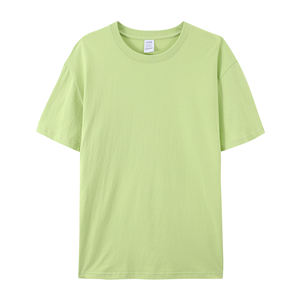 T-shirts pour hommes en coton 100% personnalisés avec impression sérigraphique blanche, coupe classique, poids lourd, écologiques, séchage rapide, design OEM - Product Image 3