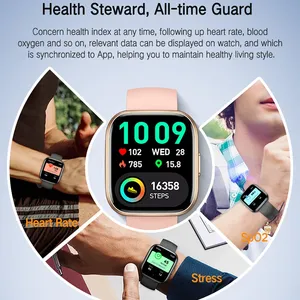 Nouvelle Smartwatch P114 2025 1,85 pouces pour Hommes et Femmes, avec Suivi de la Fréquence Cardiaque, de l'Oxygène Sanguin, de la Santé, Plus de 100 Modes Sportifs, Musique, Appels Bluetooth et Jeux - Product Image 6
