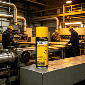 ZT59 Aceite en Aerosol KLUBER HOTEMP 2000 Original para Cadenas de Alta Temperatura, Lubricante Anti-residuos para Equipos Industriales y Cables Metálicos - Product Image 5