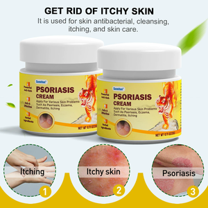 Crème de soin externe pour la peau 20g avec différents ingrédients à base de plantes pour l'eczéma et le psoriasis - Product Image 2