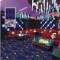 Ensemble de tapis et de tapis muraux de luxe 5 étoiles personnalisés pour les planchers de la salle de banquet et de la chambre à coucher de l'hôtel