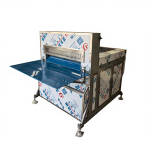 Nuova Affettatrice Commerciale Completamente Automatica ed Efficiente in Acciaio Legato per Fette di Manzo Congelato, Agnello e Rotoli per Ristoranti Hot Pot - Product Image 1