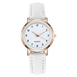Reloj de Cuero Noctilucente de Moda en Diferentes Colores para Mujer, Venta al Por Mayor de Fábrica, Rojo - Product Image 2
