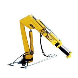 BOB-LIFT Mini Hydraulic Pickup Truck Mounted <span class=keywords><strong>Crane</strong></span> Boom Lift <span class=keywords><strong>Crane</strong></span> Kualitas Handal 800 kg 1000 kg Mobile Pickup <span class=keywords><strong>Crane</strong></span> untuk Dijual - Product Image 1