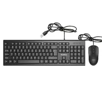 Nagaraku — ensemble clavier et souris de jeu, accessoire usb sensible pour ordinateur de bureau