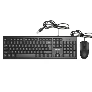 KAKU Computer Office PC Gaming Gamer Maus Tastatur Set USB empfindliche Tastatur und Maus Kombination