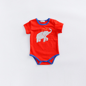 Vêtements pour bébés en velours imprimé en coton biologique importé, vente en gros - Product Image 5