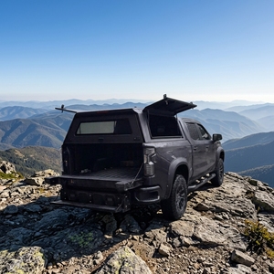 Cubierta Retráctil Impermeable 4X4 de Aleación de Aluminio para Camioneta, Carcasa para <span class=keywords><strong>Camper</strong></span> para Toyota, con Ventanas Corredizas y Techo Rígido con Cierre - Product Image 3