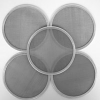 Paket Filter Pemintal Serat Dua Komponen untuk Produksi Polyester PET - Pabrik Cakram Filter Sintered Wire Mesh Spinneret yang Dapat Digunakan Kembali