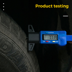 Misuratore Digitale di Profondità <span class=keywords><strong>del</strong></span> Battistrada per Pneumatici Auto, Strumento di Misurazione dello Spessore e Rilevamento Usura Pneumatici, Calibro di Profondità - Product Image 4