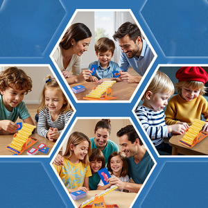 Jeu de société interactif familial d'intérieur, best-seller, jeu de <span class=keywords><strong>quiz</strong></span> à bascule, puzzle éducatif de table pour enfants - Product Image 5