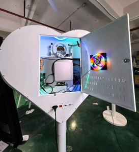 2025 mô hình mới màn hình cảm ứng Photo Booth máy hình trái tim ma thuật gương máy ảnh máy in tương thích với điện thoại thông minh và iPad - Product Image 4