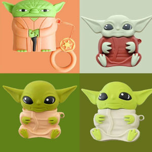 Étui <span class=keywords><strong>AirPods</strong></span> 2 en Silicone souple, jolie <span class=keywords><strong>coque</strong></span> de protection pour écouteurs, design cartoon 3D <span class=keywords><strong>Stitch</strong></span>/Venom/baby Yoda - Product Image 2