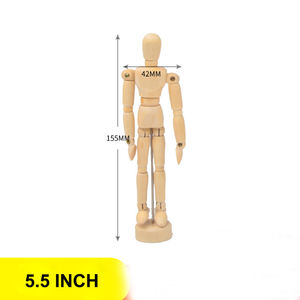 Деревянный манекен для рисования, 12 Дюймов, 30 см - Product Image 2