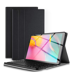 Bàn Phím Không Dây Bảo Vệ Thông Minh TPU Bìa PU Leather <span class=keywords><strong>Tablet</strong></span> Trường Hợp Đối Với Samsung Galaxy Tab Một 8.0 T290 T295 - Product Image 2