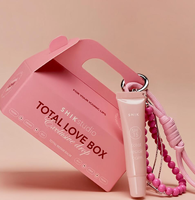 Boîte à flûte en E avec poignée intégrée pour Beauty Blender, impression intérieure et extérieure, emballage cosmétique personnalisé, vente en gros