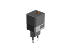 Adaptateur de chargeur GaN 35W Câble Type-C rétractable Charge rapide Chargeur mural USB Chargeur de voyage Pliable Multi-prises Certifié CE PD QC3.0