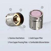JY90D DUNFBIRD Senter Gantungan Kunci Baja Tahan Karat Lampu UV Inspeksi Permukaan Dapat Diisi Ulang Sinar 8mm IP65 Penggunaan Darurat