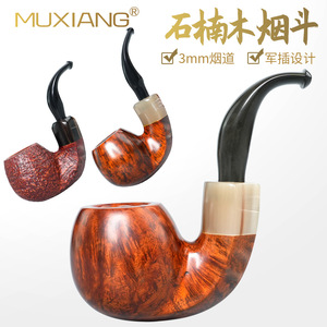 Handmade Bent Tobacco Pipe With Filter 3mm For Smoking Accessories - Product Image 4