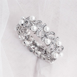 RE3890 braccialetto di perle per le donne di nozze <span class=keywords><strong>damigella</strong></span> d'onore gioielli regalo di moda catena & braccialetti di collegamento - Product Image 4