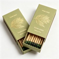 Boîte d'emballage en papier coulissante personnalisée, recyclable, prix usine, pour allumettes, baguettes et articles ménagers – Vente en gros