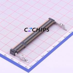 1473005-1 Memory Module Connector (DDR) SMD,P=0.6mm,Horizontal Mount Connector - Product Image 2