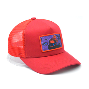 <span class=keywords><strong>Stetson</strong></span> Clothing Brand Blank Claw Clip Red Lip Trucker Cap Hat - Product Image 3