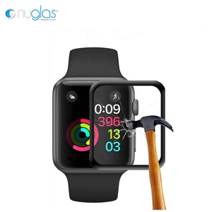 Cho nuglas 9H Độ cứng Tempered Glass bảo vệ màn hình cho Apple iWatch 7 41/45 mét Tương thích với Thông Minh Điện thoại di động - Product Image 4