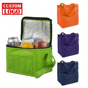 Sac isotherme tendance en polyester, très vendu, pour le transport de denrées alimentaires, grand format, sac de courses isotherme, sacs isothermes thermiques - Product Image 1